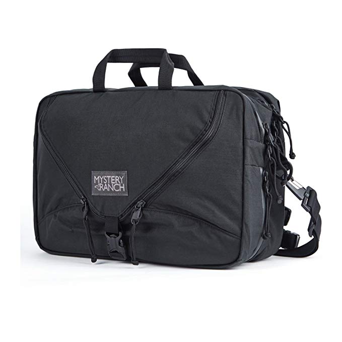 mystery ranch 3 way briefcase black